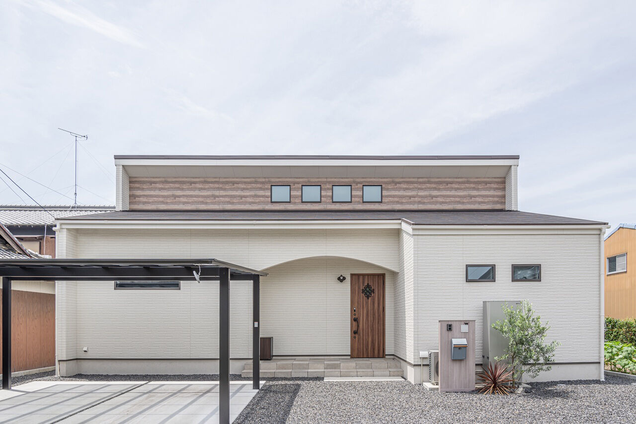 サンクスホーム 【2000万円台×平屋｜間取り図有】住まう人も愛猫たちも快適。家族の程よい距離感を大切にした住まいの建築実例画像1