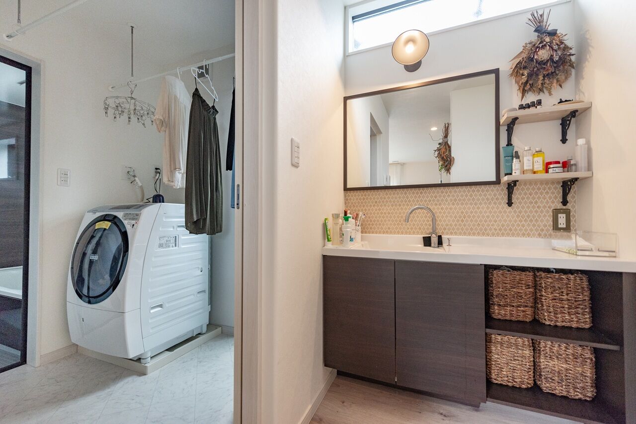 サンクスホーム 【2000万円台×平屋｜間取り図有】大切な愛犬と共に、居心地のいいリビングで団らんを楽しむ家の建築実例画像9