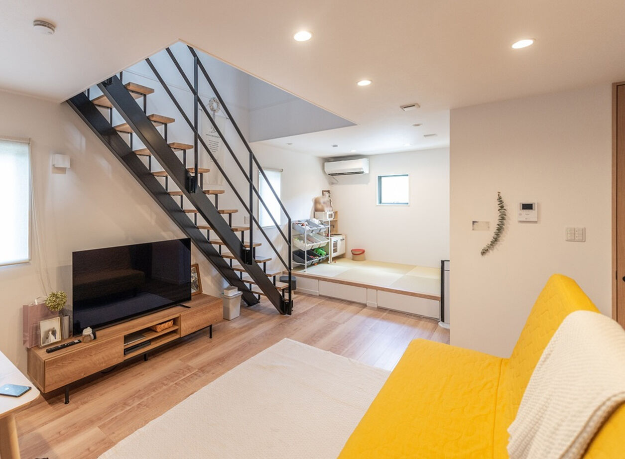 サンクスホーム 【2000万円台×吹抜け｜間取り図有】日々変わっていく家族のライフスタイルにぴったりとフィットする住まいの建築実例画像3