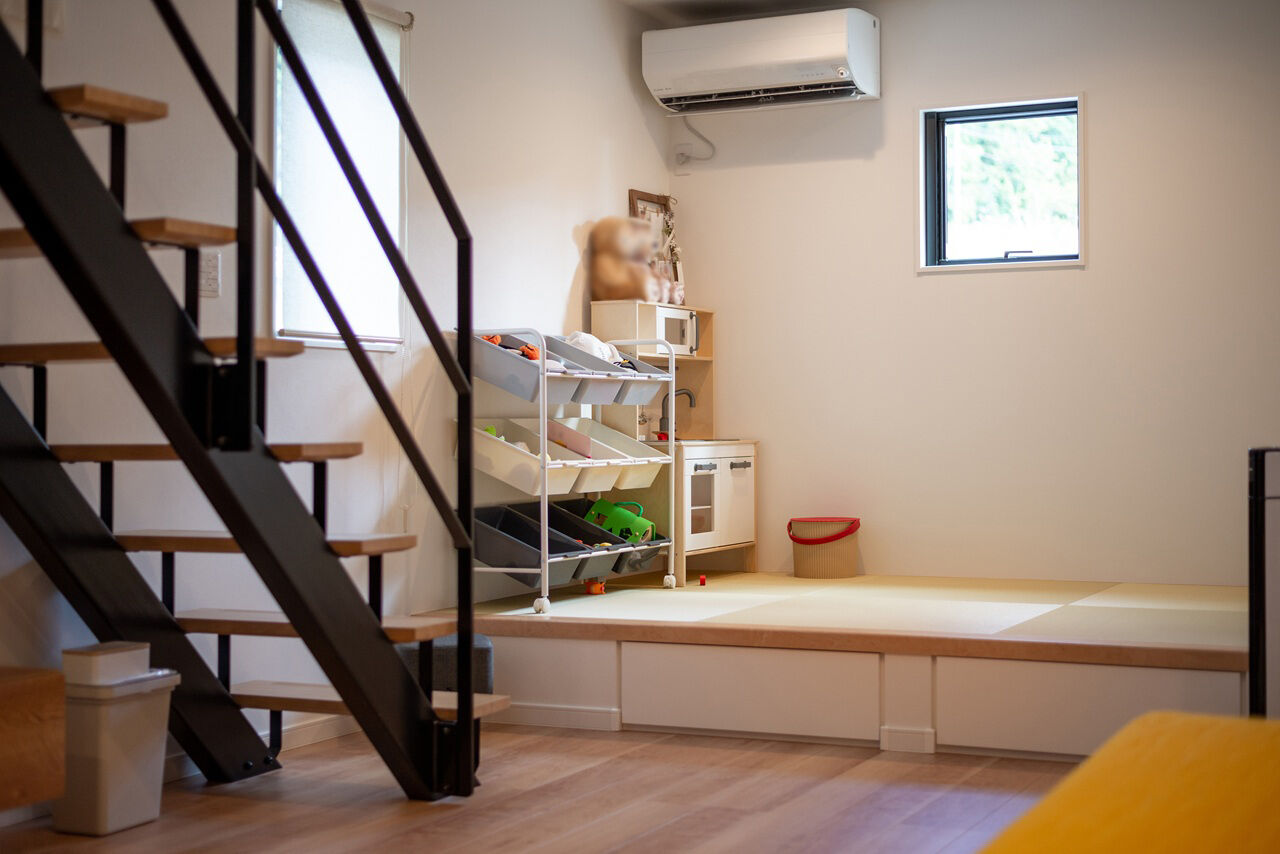 サンクスホーム 【2000万円台×吹抜け｜間取り図有】日々変わっていく家族のライフスタイルにぴったりとフィットする住まいの建築実例画像4