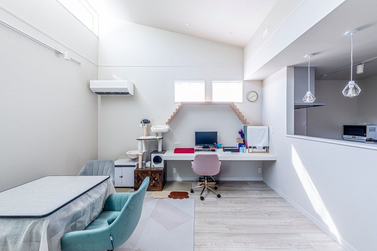 サンクスホーム 【1000万円台×平屋｜間取り図有】2匹の猫とのびのび暮らす、北欧テイストのミニマムな平屋の建築実例画像3