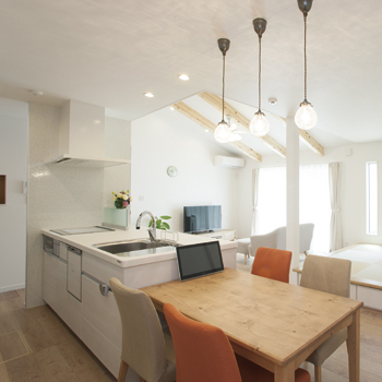 サンクスホーム 【伊勢の実例×平屋】家事ラクな工夫がいっぱい！「暮らしやすくて飽きのこない家ができました」の建築実例画像4