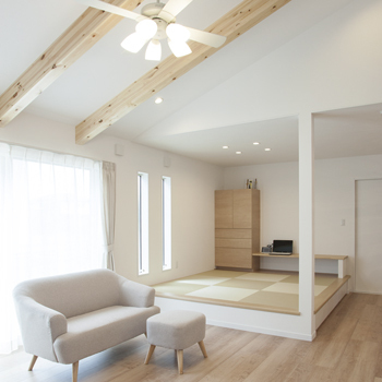 サンクスホーム 【伊勢の実例×平屋】家事ラクな工夫がいっぱい！「暮らしやすくて飽きのこない家ができました」の建築実例画像6