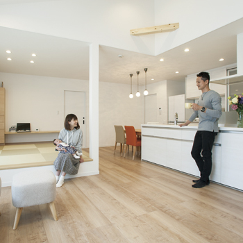 サンクスホーム 【伊勢の実例×平屋】家事ラクな工夫がいっぱい！「暮らしやすくて飽きのこない家ができました」の建築実例画像9