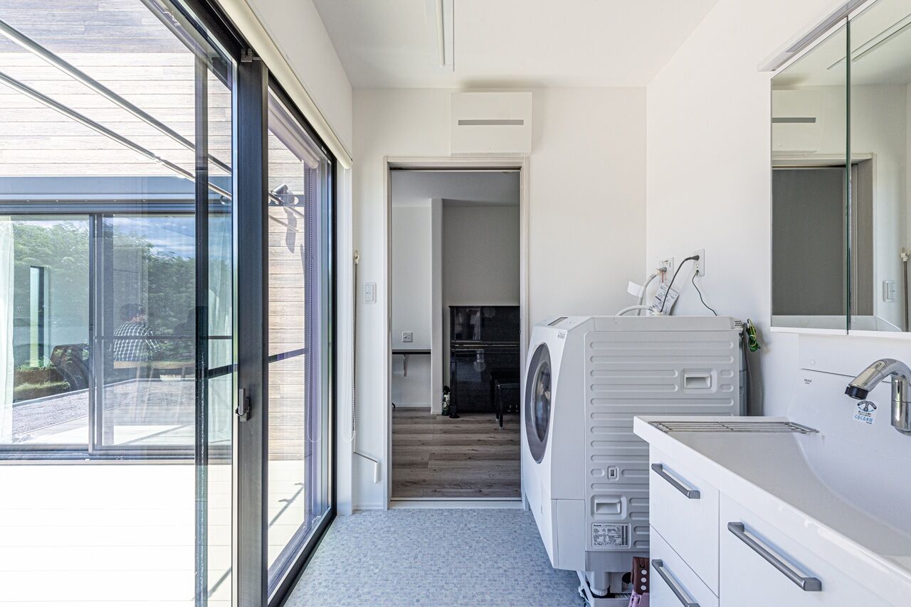 サンクスホーム 【2000万円台×平屋｜間取り図有】洗濯がわずか数歩で完結！自然豊かな風景と調和する平屋の住まいの建築実例画像7