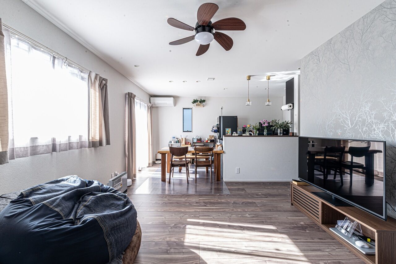 サンクスホーム 【1000万円台×平屋｜間取り図有】無駄のない回遊動線で、暮らしに彩りとゆとりをプラスの建築実例画像2