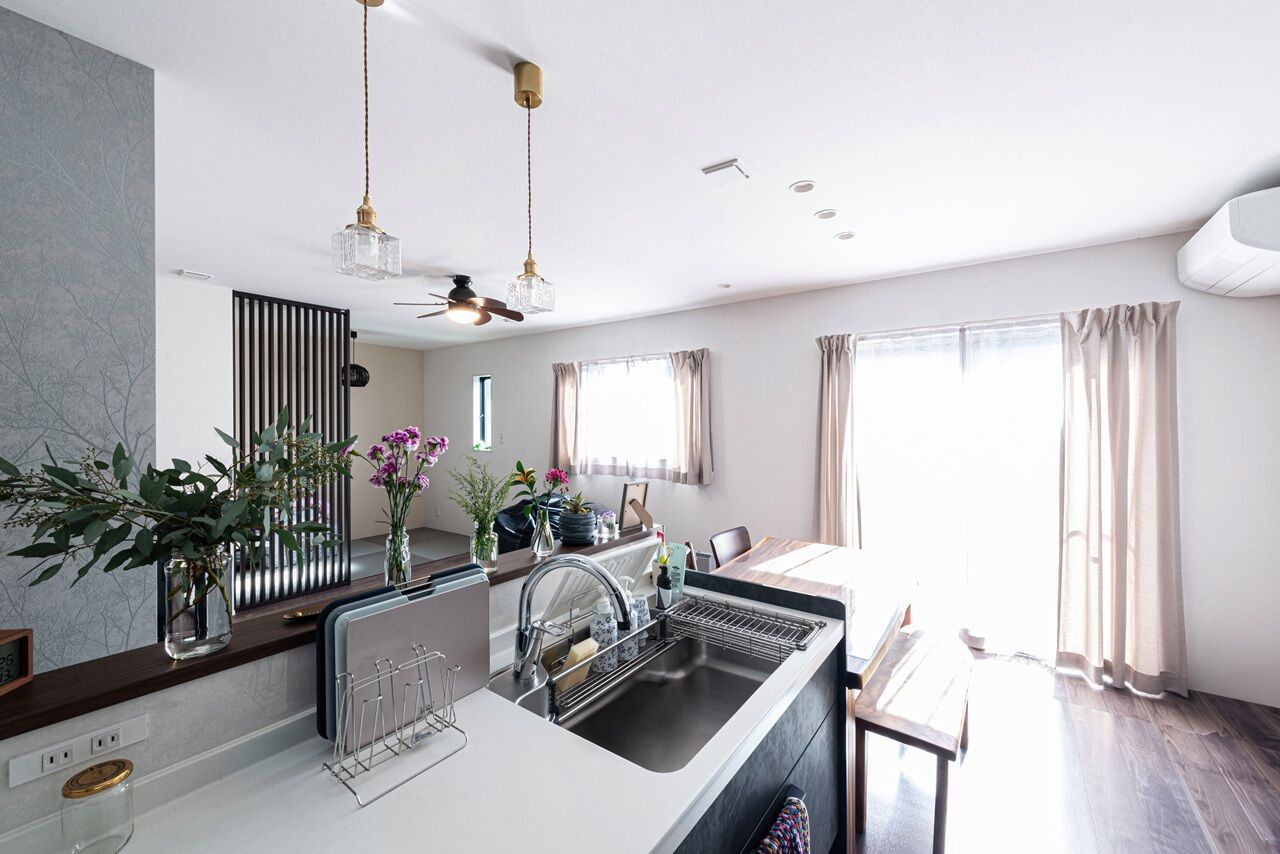 サンクスホーム 【1000万円台×平屋｜間取り図有】無駄のない回遊動線で、暮らしに彩りとゆとりをプラスの建築実例画像6