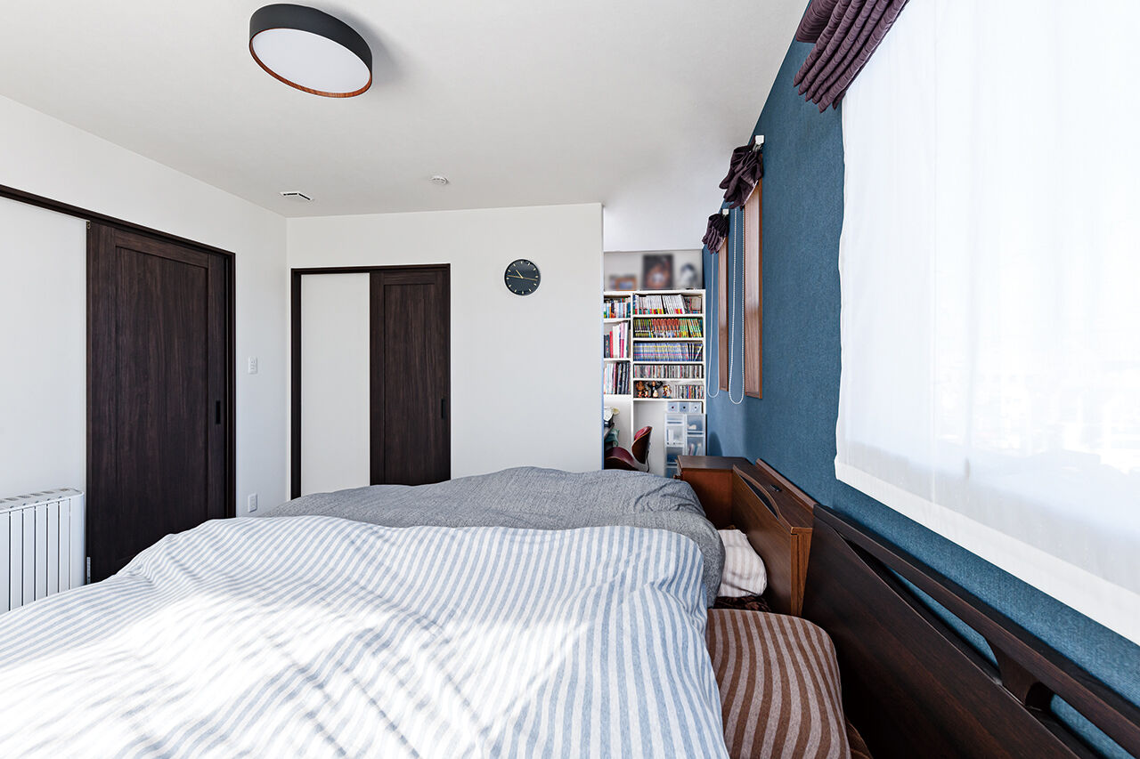 サンクスホーム 【鈴鹿の実例｜間取り図有】「おはよう」「ただいま」を起点に考えた動線で暮らしやすい！北欧風の可愛い家の建築実例画像10