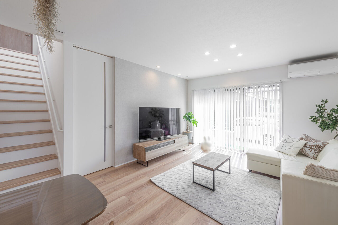 サンクスホーム 【2000万円台×店舗併用住宅｜間取り図有】ご夫人の夢を叶えたサロン併設の住まいの建築実例画像4