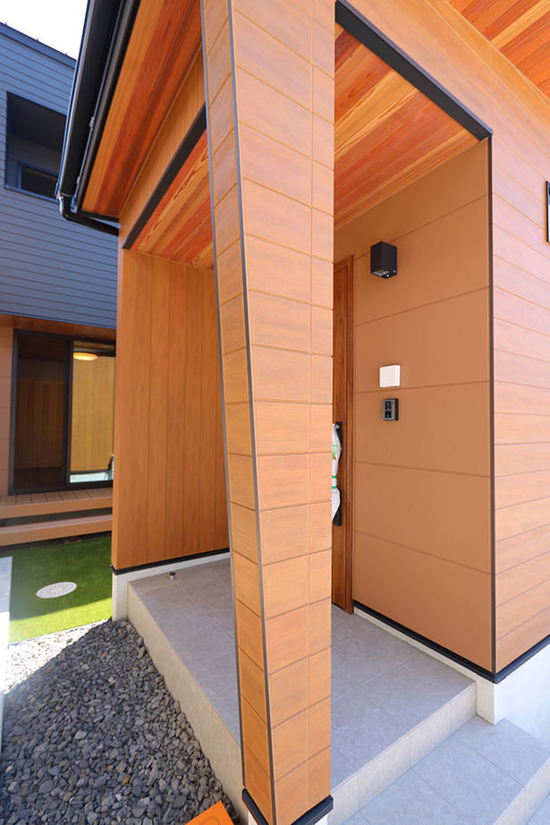 サンクスホーム 【2000万円台×コの字｜間取り図有】延床29坪でも開放感たっぷり！外と緩やかにつながるアメリカンハウスの建築実例画像13