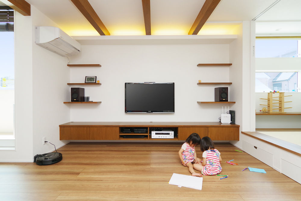 ビー・エル・ビルド　ビルド一級建築士事務所 【3000万円台/48.5坪/造作/間取り図】2方向から車3台をそれぞれ格納できる3階建てビルトインガレージハウスの建築実例画像5