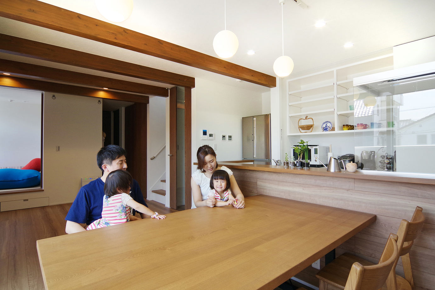 ビー・エル・ビルド　ビルド一級建築士事務所 【3000万円台/48.5坪/造作/間取り図】2方向から車3台をそれぞれ格納できる3階建てビルトインガレージハウスの建築実例画像13