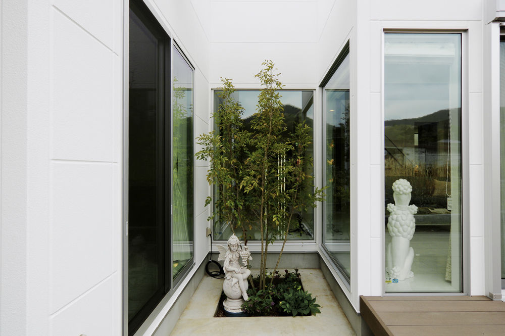 ビー・エル・ビルド　ビルド一級建築士事務所 【1000万円台/46.9坪/平屋/間取り図】37畳超の開放的な吹き抜けLDKに眺望も楽しめる広々屋上のある平屋住宅の建築実例画像7