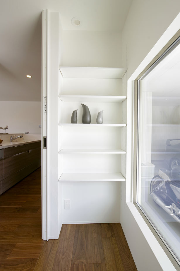 ビー・エル・ビルド　ビルド一級建築士事務所 【平屋のガレージハウス/1000万円台/間取り図】男の憧れを凝縮したシンプルで開放感あるビルトインガレージの建築実例画像15