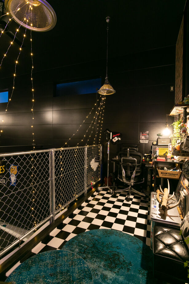 ビー・エル・ビルド　ビルド一級建築士事務所 【3000万円台/55坪/ガレージハウス/防音室】アメリカンヴィンテージな倉庫を体現する愛車と音楽を楽しむ家の建築実例画像10