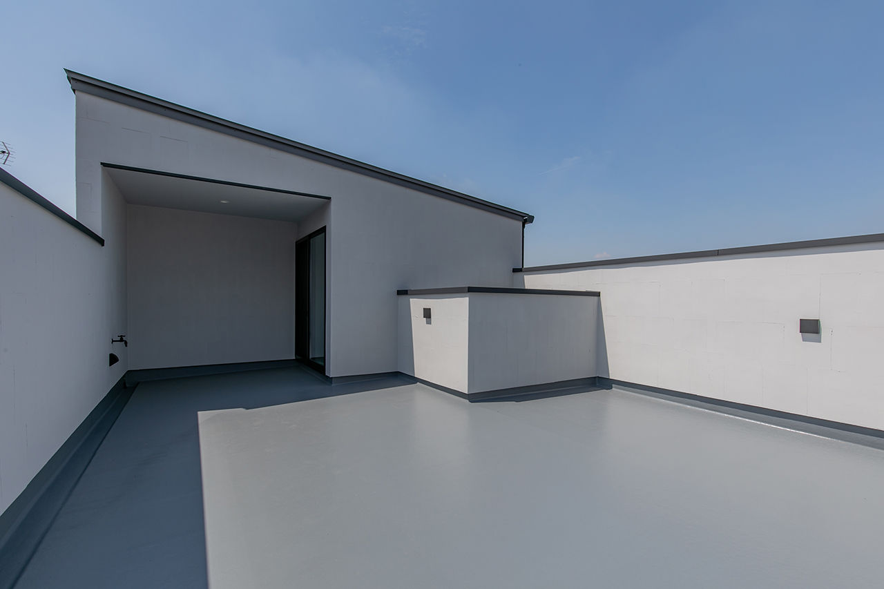 ビー・エル・ビルド　ビルド一級建築士事務所 【4000万円以上/65坪/ビルトインガレージ/車2台/屋上/間取り図】間口の狭い縦長の土地を活かす3階建て住宅の建築実例画像7