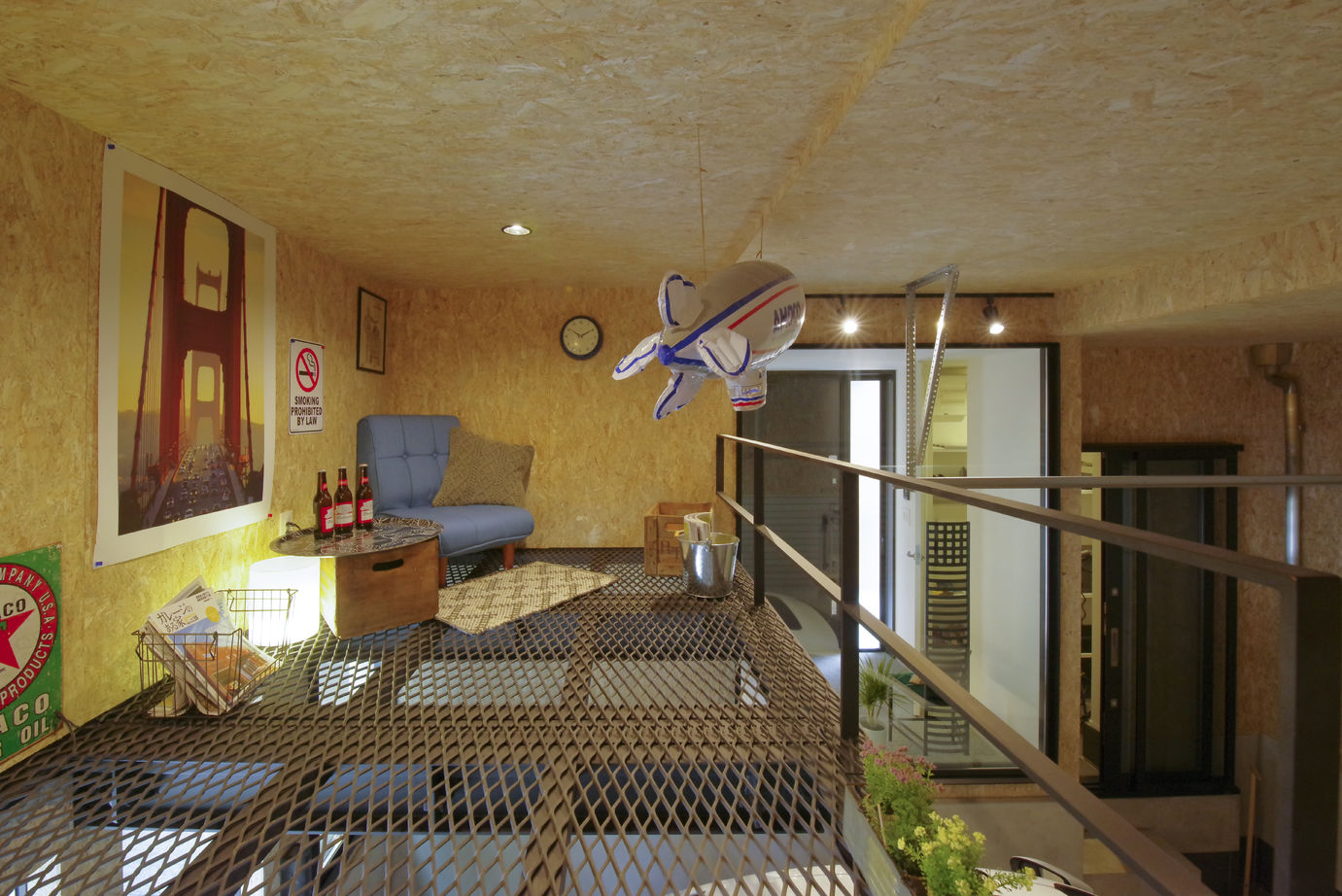 ビー・エル・ビルド　ビルド一級建築士事務所 【2000万円台/34.9坪/ビルトインガレージ/吹き抜け/間取り図】家族と空間を明るく繋ぐ中庭が真ん中にある家の建築実例画像4