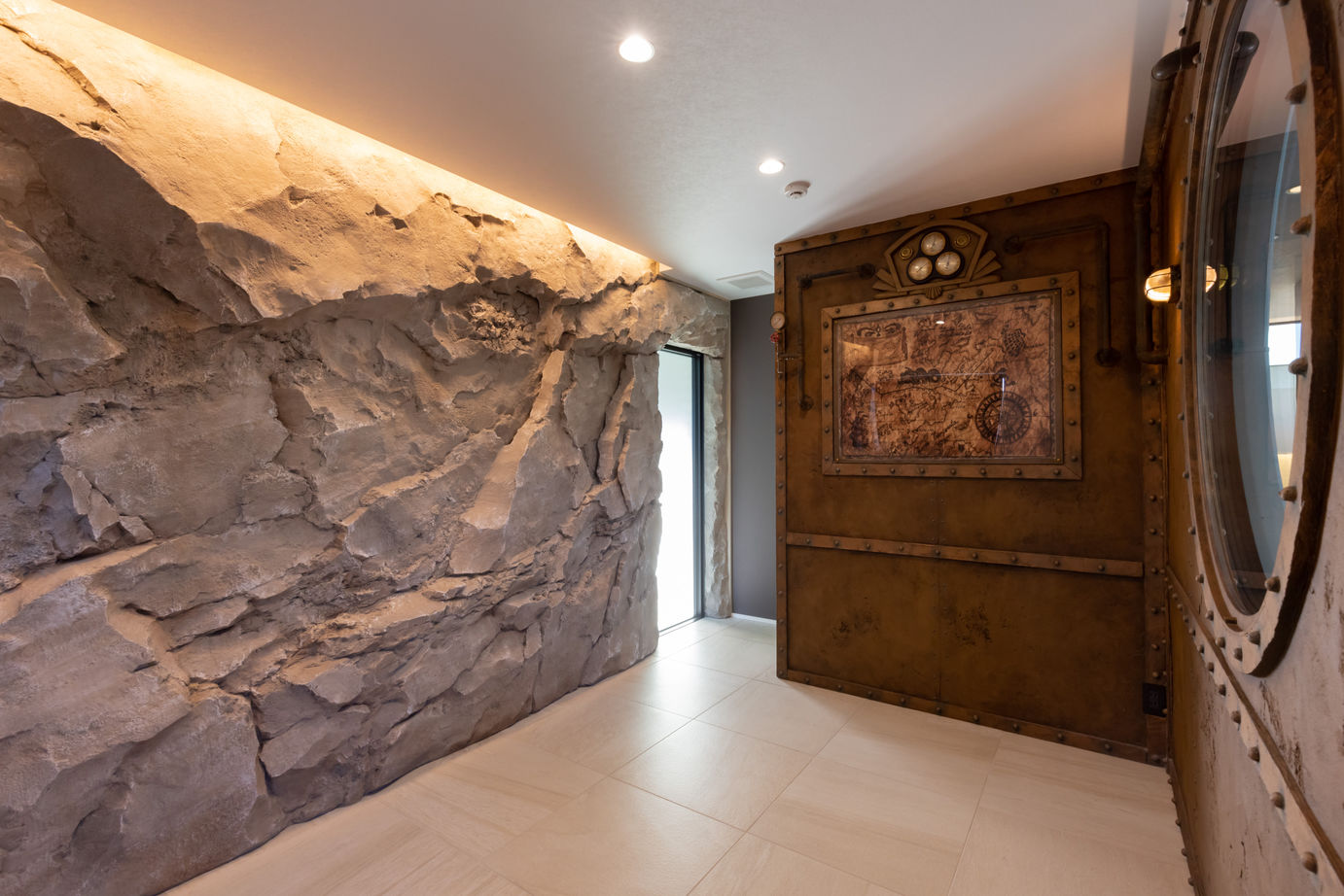 ビー・エル・ビルド　ビルド一級建築士事務所 【4000万円以上/58坪/中庭/ペット/ビルトインガレージ】モデルハウスを参考にしたリゾートホテルのような家の建築実例画像6