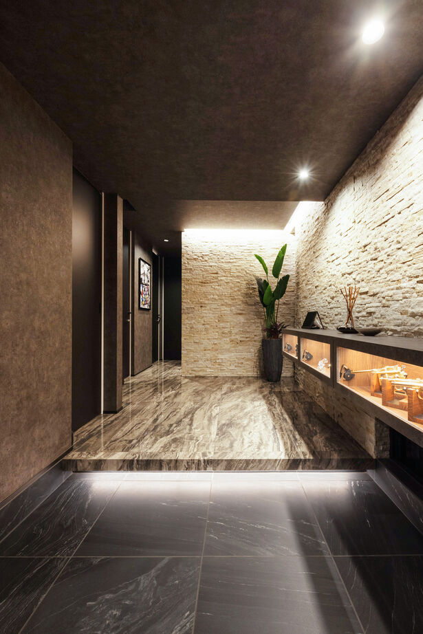 ビー・エル・ビルド　ビルド一級建築士事務所 【56.1坪/3階建て/ガレージハウス/サウナ】邸宅に広がる非日常空間。圧倒的な開放感で描く上質な暮らしの建築実例画像7