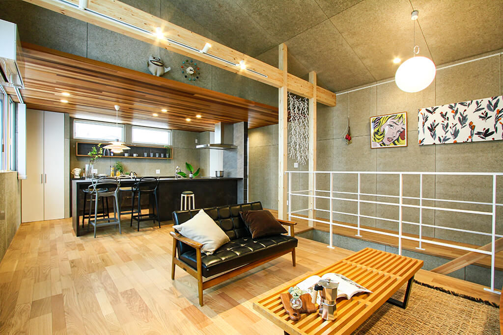 ハーバーハウス 【本体価格2,200万円】グラフテクト×Boschを採用したデザインキッチンのあるガレージハウスの建築実例画像2