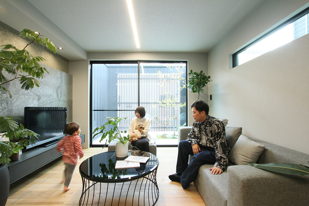 ハーバーハウス ソトを楽しむコートハウスの建築実例画像2