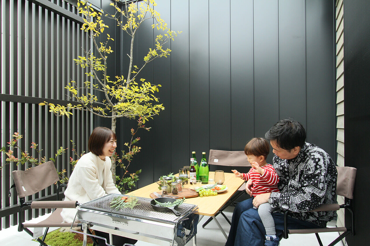 ハーバーハウス ソトを楽しむコートハウスの建築実例画像3