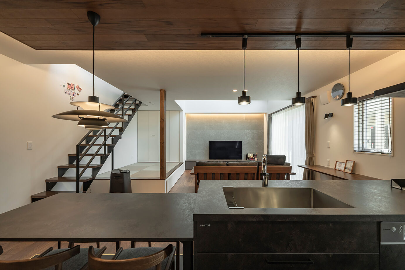 ハーバーハウス ガレージライフ・家事ラク・おうちキャンプ“やりたいこと”を全部叶えた家の建築実例画像2