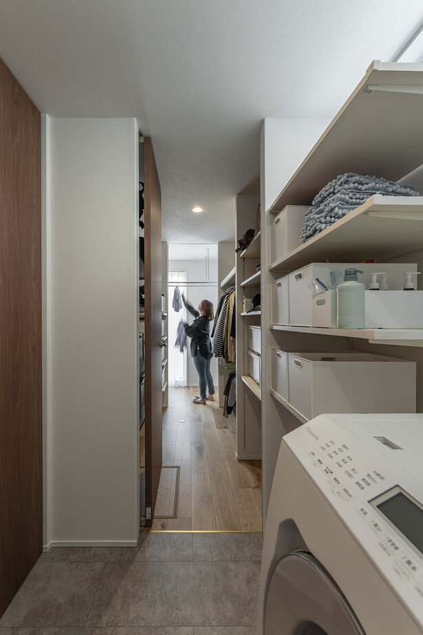 ハーバーハウス ガレージライフ・家事ラク・おうちキャンプ“やりたいこと”を全部叶えた家の建築実例画像7