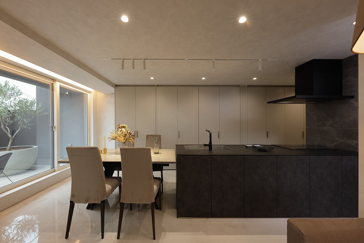 ハーバーハウス 限られた敷地を最大限に活用した都市型3階建て邸宅の建築実例画像3