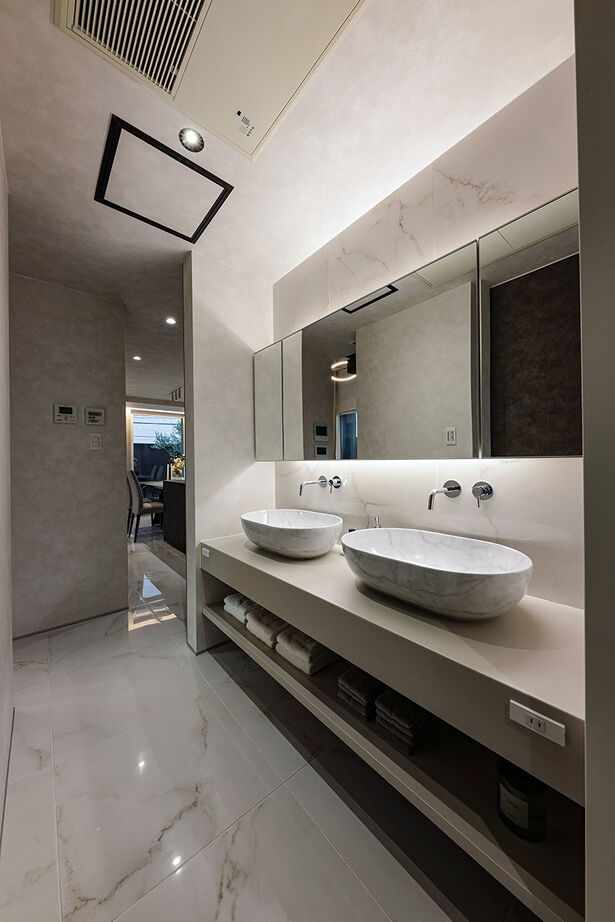 ハーバーハウス 限られた敷地を最大限に活用した都市型3階建て邸宅の建築実例画像7