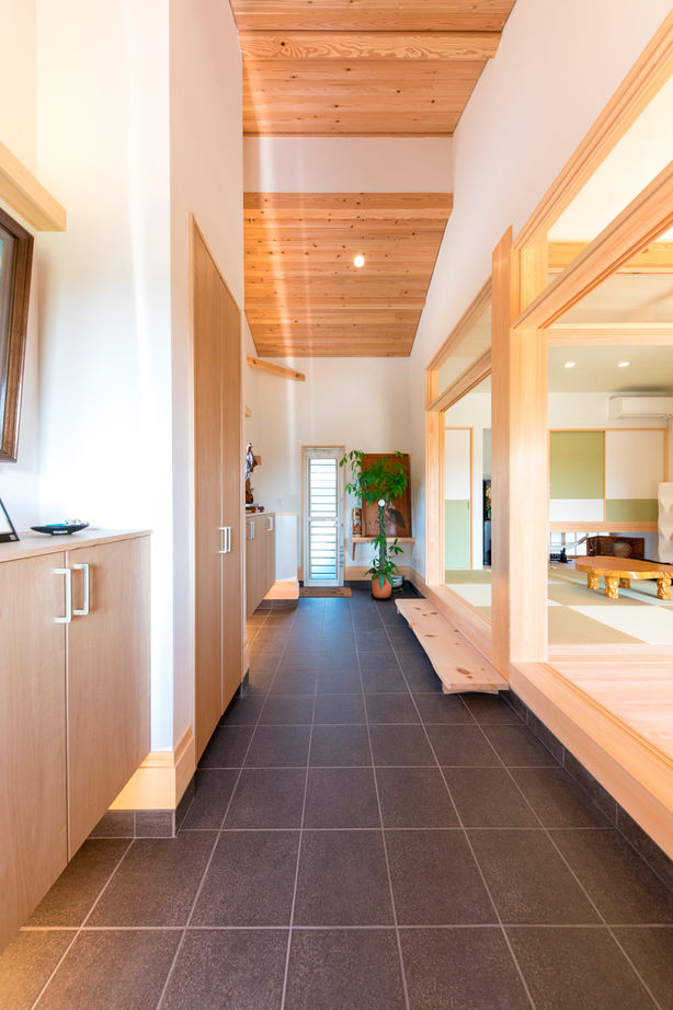 福工房 【2000万円台/平屋/20坪台/2LDK/庭/モダン/間取り図】光と風が抜ける通り土間のある28坪のコンパクトな平屋の建築実例画像3