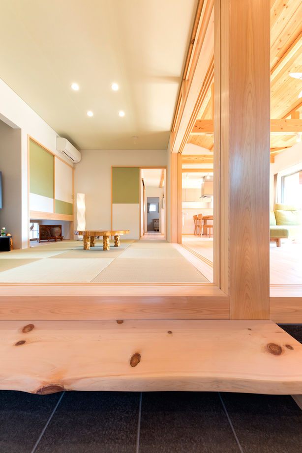 福工房 【2000万円台/平屋/20坪台/2LDK/庭/モダン/間取り図】光と風が抜ける通り土間のある28坪のコンパクトな平屋の建築実例画像7