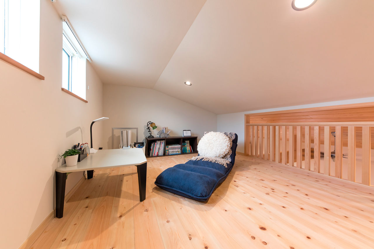 福工房 【2000万円台/平屋/30坪台/4LDK/薪ストーブのある平屋】国産ヒノキの平屋は香りも肌ざわりも◎の建築実例画像6