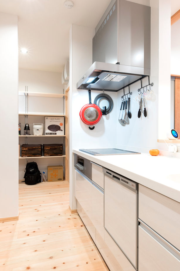 福工房 【2000万円台/平屋/30坪台/4LDK/薪ストーブのある平屋】国産ヒノキの平屋は香りも肌ざわりも◎の建築実例画像8