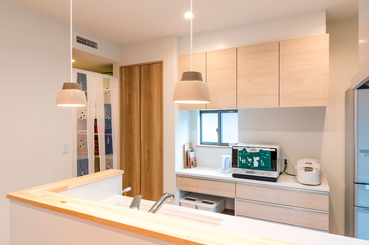 福工房 【1000万円台/2階建て/30坪台/4LDK/全館空調/吹き抜け/間取り図】ヒノキのいい香りが漂う子育てハウスの建築実例画像6