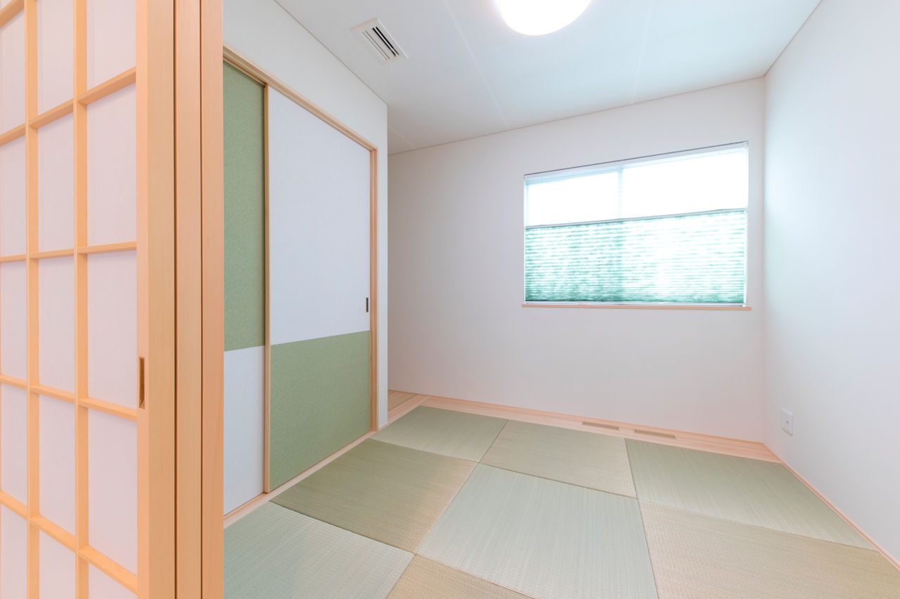 福工房 【1000万円台/2階建て/30坪台/4LDK/全館空調/吹き抜け/間取り図】ヒノキのいい香りが漂う子育てハウスの建築実例画像9