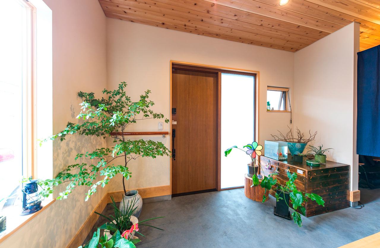 福工房 【2000万円台/2階建て/40坪台/5LDK/土間/間取り図】アウトドア好き家族が建てた国産ヒノキのカッコいい家の建築実例画像3