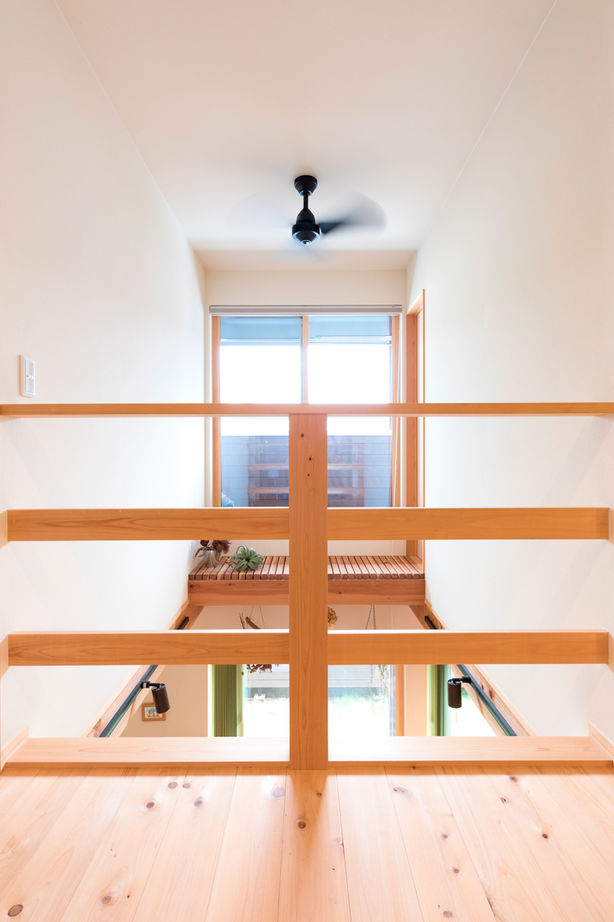 福工房 【2000万円台/2階建て/40坪台/5LDK/土間/間取り図】アウトドア好き家族が建てた国産ヒノキのカッコいい家の建築実例画像7