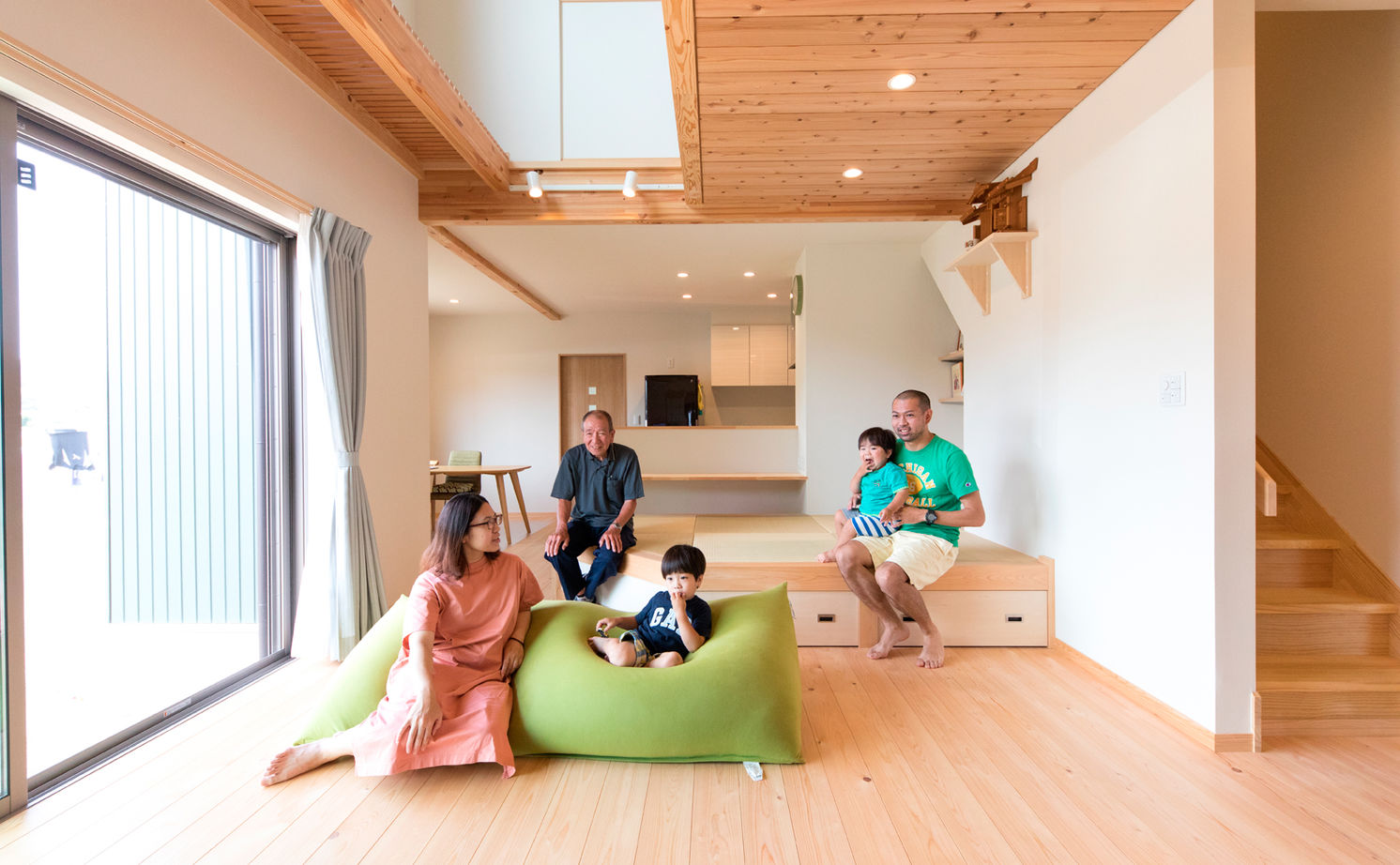 福工房 【3000万円/2階建て/2世帯/50坪台/5LDK/間取り図】2世帯住宅×国産ヒノキの家が52坪でこの価格！の建築実例画像2