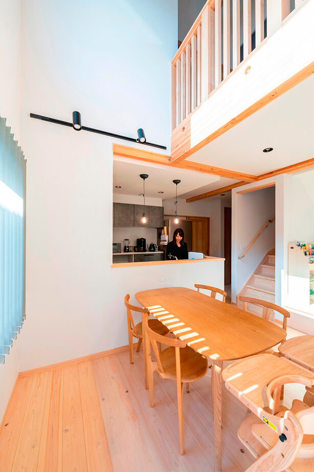 福工房 【2階建て/30坪/ナチュラル】家族がつながる間取りで幸せいっぱい！「ヒノキの香りに心が落ち着きます」の建築実例画像5