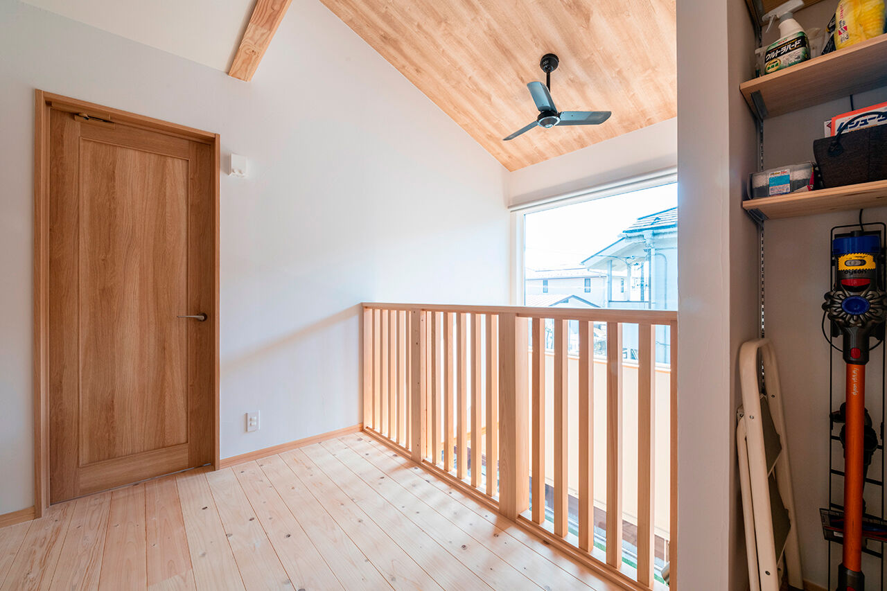 福工房 【2階建て/30坪/ナチュラル】家族がつながる間取りで幸せいっぱい！「ヒノキの香りに心が落ち着きます」の建築実例画像9