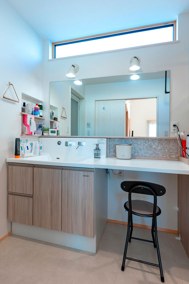 福工房 【平屋/20坪台/全館空調/片流れの平屋/理想の間取り】可愛い家族と暮らす、ヒノキが香る30坪以下の平屋の建築実例画像6