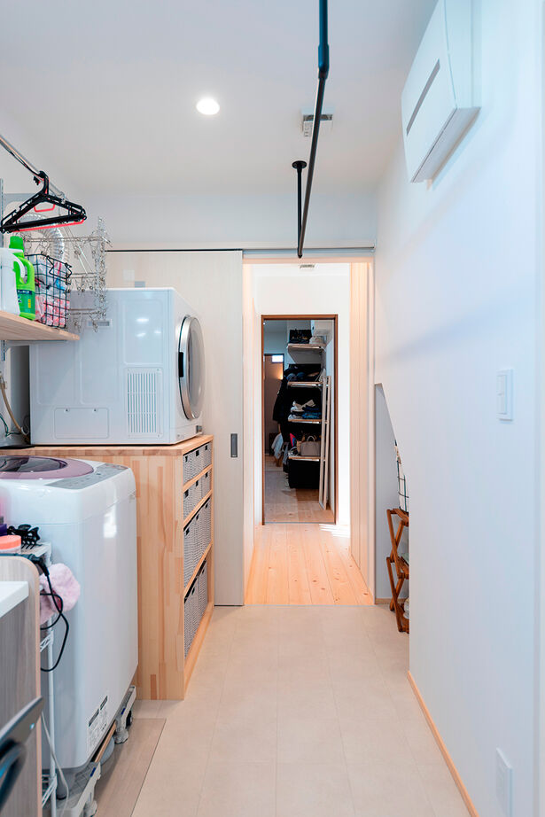 福工房 【平屋/20坪台/全館空調/片流れの平屋/理想の間取り】可愛い家族と暮らす、ヒノキが香る30坪以下の平屋の建築実例画像7