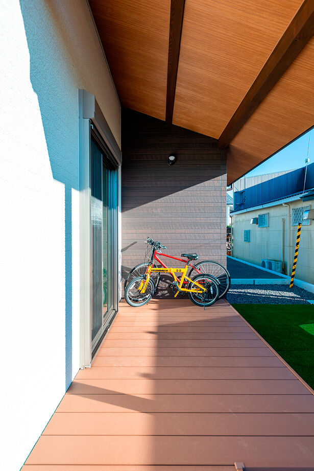 福工房 【平屋/20坪台/全館空調/片流れの平屋/理想の間取り】可愛い家族と暮らす、ヒノキが香る30坪以下の平屋の建築実例画像9