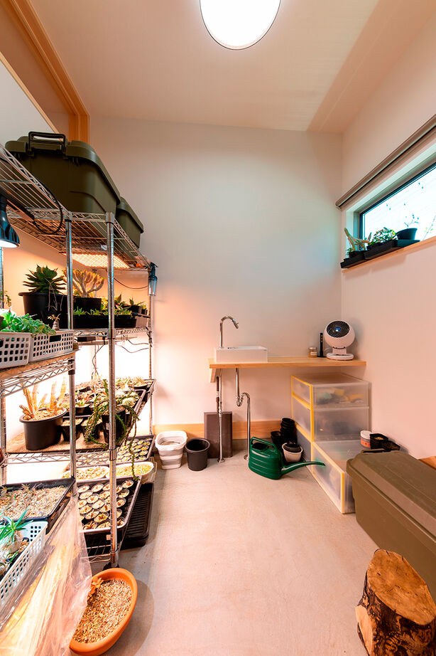 福工房 【平屋/25坪/薪ストーブ/和モダン/理想の間取りの平屋】木の温もりと和の雰囲気がある30坪以下の平屋住宅の建築実例画像8