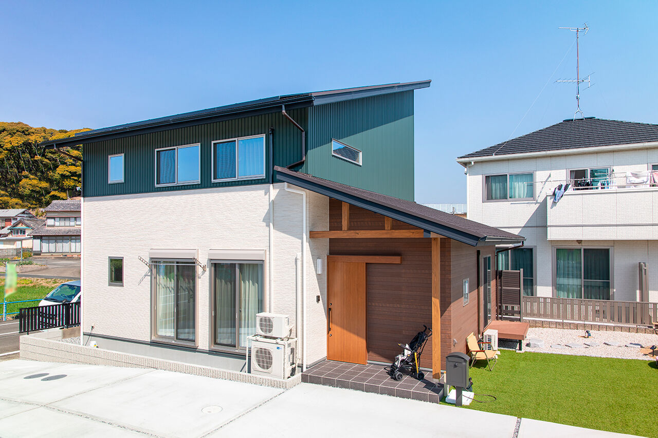 福工房 【30坪台/和風/吹き抜け】おうち時間が楽しい！収納充実の間取りで「子どもが片付けするようになりました」の建築実例画像2