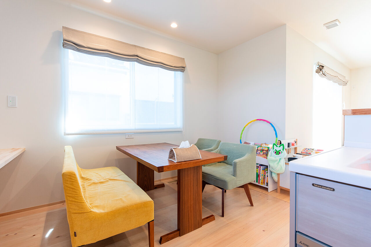 福工房 【30坪台/2階建て/全館空調】平屋ライクな間取り＆ぐるっと回れる家事ラク動線が共働き夫妻のお気に入り！の建築実例画像3