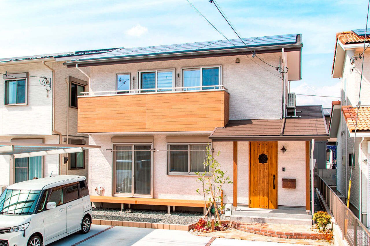 福工房 【1000万円台/2階建て/30坪台/3LDK/間取り図/駐車スペース有】富士山が見える北欧テイストの家の建築実例画像2