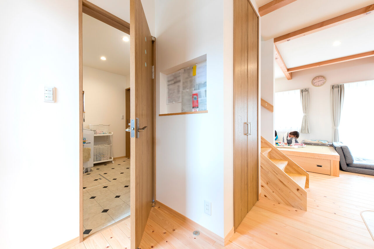 福工房 【1000万円台/2階建て/30坪台/3LDK/間取り図/駐車スペース有】富士山が見える北欧テイストの家の建築実例画像5