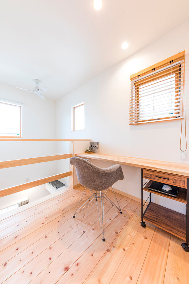 福工房 【1000万円台/2階建て/30坪台/3LDK/間取り図/駐車スペース有】富士山が見える北欧テイストの家の建築実例画像6